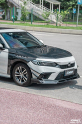 Honda Civic 11th Gen FE1 FE2 FE4 2022-ON with Aftermarket Parts - Front Fenders Carbon Fiber / FRP from CMST Tuning